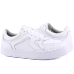 Tênis Yasmin Casual Feminino em Couro Mr Gutt - Ref. 3201 Branco/Branco