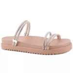 Sandalia Papete Mr. Gutt Strass Nude