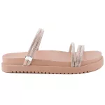 Sandalia Papete Mr. Gutt Strass Nude