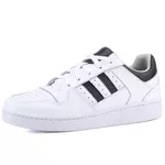 Tênis Melani Casual Feminino em Couro Legítimo - Ref. N3 Branco/Preto