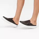 Sapato Masculino Casual Mule Comfort Café