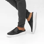 Sapato Masculino Casual Mule Comfort Preto