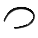 Tiara Detalhes 1,2 cm Lg Tartaruga e Preta De Acetato 1,2 cm Lg N 312831-312831 NR 