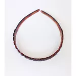 Tiara Detalhes 1,2 cm Lg Tartaruga e Preta De Acetato 1,2 cm Lg N 312831-312831 NR 