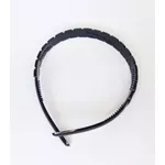 Tiara Detalhes 1,2 cm Lg Tartaruga e Preta De Acetato 1,2 cm Lg N 312831-312831 NR 