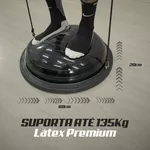 Bola Bosu de Equilíbrio Profissional - Preta - Consport