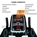 Bicicleta Vertical Profissional Ergométrica V-3000 - Consport