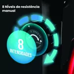 Elíptico E-1000 Preto - Consport