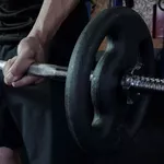 Barra de Musculação Reta Com Rosca Maciça Recartilhada 180 cm - Consport 