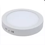 PLAFON PAINEL LED SOBREPOR REDONDO BIVOLT LUZ NEUTRA