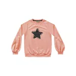 Blusa Moletom Fakini Infantil Feminina Laranja Neon Tamanho 12-14-16