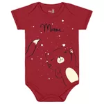 Body Kiko Baby Bebê Feminino RN ao G - Vermelho