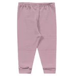  Calça Mijão Kiko Baby Bebê Feminino Vermelho Tamanho Rn - P - M - G
