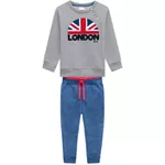 Conjunto Moletom Milon Bebê Masculino Tamanho 1-2-3