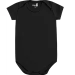 Body Kiko Baby Bebê Masculino RN ao G - Preto Liso