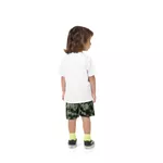Conjunto Playground Bebê Masculino P-M-G - Branco - Camuflado