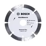 Disco Diamantado MultiMaterial Segmentado 110x20/16x10mm C/ 10 Pçs Bosch