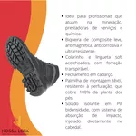 Bota de Segurança Tam.41 Composite Marluvas