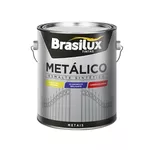 Tinta Esmalte Sintético Metálico Dourado 0,9L Brasilux
