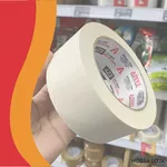 Fita Crepe Pintura Imobiliaria 423 48mm X 50m C/ 36 UN Adere