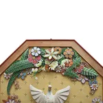 Divino Espírito Santo Octavado - Fauna e Flora 1,50 m x 1,50 m