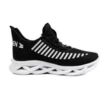 Tenis Oldsen Jaguar Unissex - PRETO/BRANCO