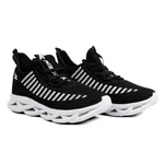Tenis Oldsen Jaguar Unissex - PRETO/BRANCO