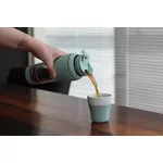 Cafeteira Manual Pressca Portátil Verde Pastel
