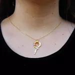 Colar Cobra Estilizada Com Zircônias By Kumbayá Joias