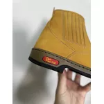 Botina LaBota Pepê Figueiredo Couro Nobuck Amarelo 