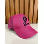Boné Trucker Rosa Assinatura Pepê Figueiredo