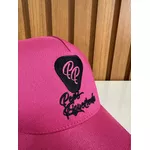 Boné Trucker Rosa Assinatura Pepê Figueiredo
