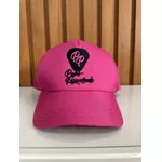 Boné Trucker Rosa Assinatura Pepê Figueiredo