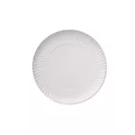 Prato de Papelão Rio Verde Branco nro 10 35,5cm c/100 und