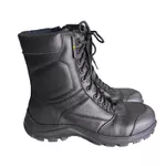 COTURNO ULTRA COMFORT EM COURO COM ZIPER
