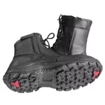 COTURNO ULTRA COMFORT EM COURO COM ZIPER