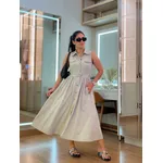 Vestido Karina Cinza