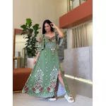 Vestido Aline Verde