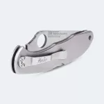 Canivete Liso Cimo Heeler 8 Inox Cabo Inox com Clip 9440/3