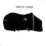 Capa de Frio Boots Horse Forrada Simples - Preto / Cinza