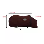 Capa de Frio Boots Horse Forrada Simples - Verde Limão / Vinho