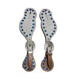 Correia de Espora Protec Horse Pelo - Azul 1