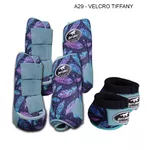 Kit Completo Boots Horse - Boleteira Dianteira/Traseira e cloche - Estampa A29/Tiffany