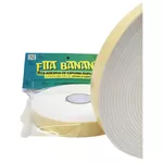 Fita Banana 19mmx5,5m Auto Adesiva Dupla Face