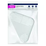 CANTONEIRA PLÁSTICO CANTO FÁCIL 21,5X21,5CM BRANCO PR5015-2