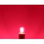 LÂMPADA LED BOLINHA FILAMENTO COLOR G45 ROSA BIVOLT TASCHIBRA