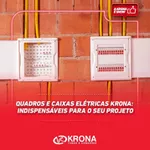 QUADRO DE DISTRIBUIÇÃO SOBREPOR 36D/27N SEM BARRAMENTO 1288 KRONA