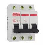 DISJUNTOR DIN TRIFÁSICO 3P 63A JD 158-63 SIBRATEC
