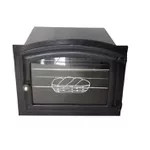 FORNO DE FERRO GRANDE COM PORTA VIDRO 39X54CM 000118 FUSARI