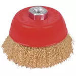 ESCOVA DE AÇO TIPO COPO ONDULADA M14 100MM 319,0010 ROCAST
